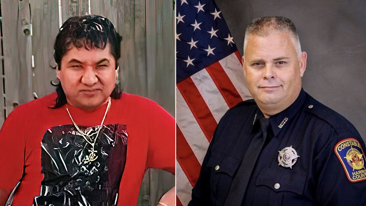 Oscar Rosales, 51, who police accuse of fatally shooting Harris County Corporal Charles Galloway early Sunday, is likely an alias, authorities said during a Monday news briefing. 