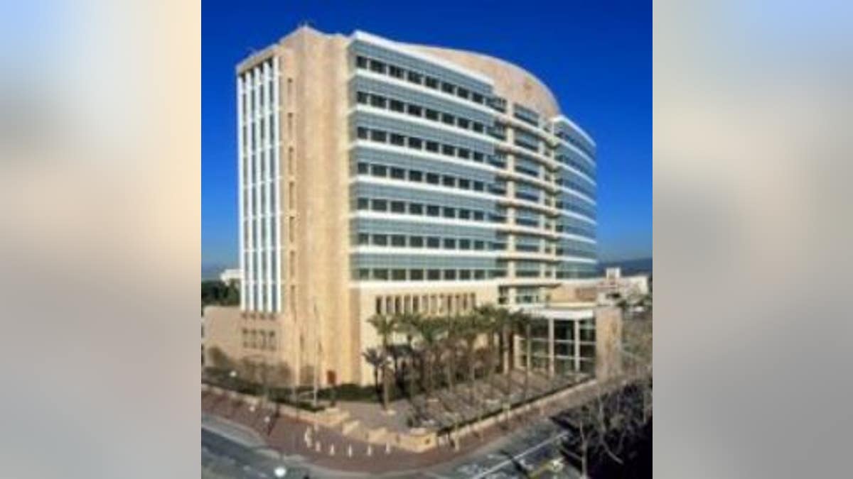 The Ronald Reagan Federal Building and U.S. Courthouse in Santa Ana, California. 