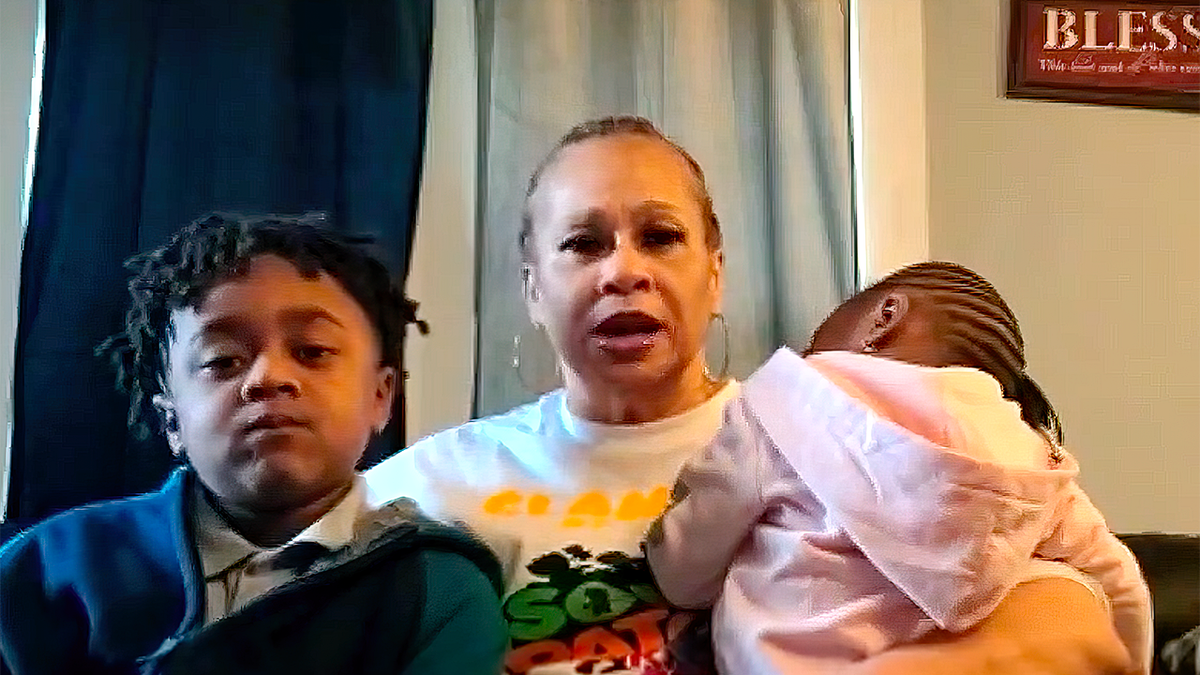 Mom Kayden Giles told "Fox and Friends" on Monday, Jan. 23, 2022, "We're just thankful that we have both kids [home and safe] today."