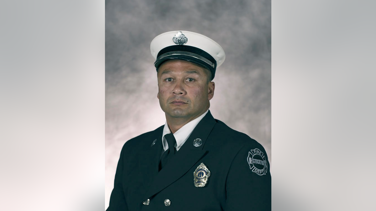 Stockton firefighter Max Fortuna 