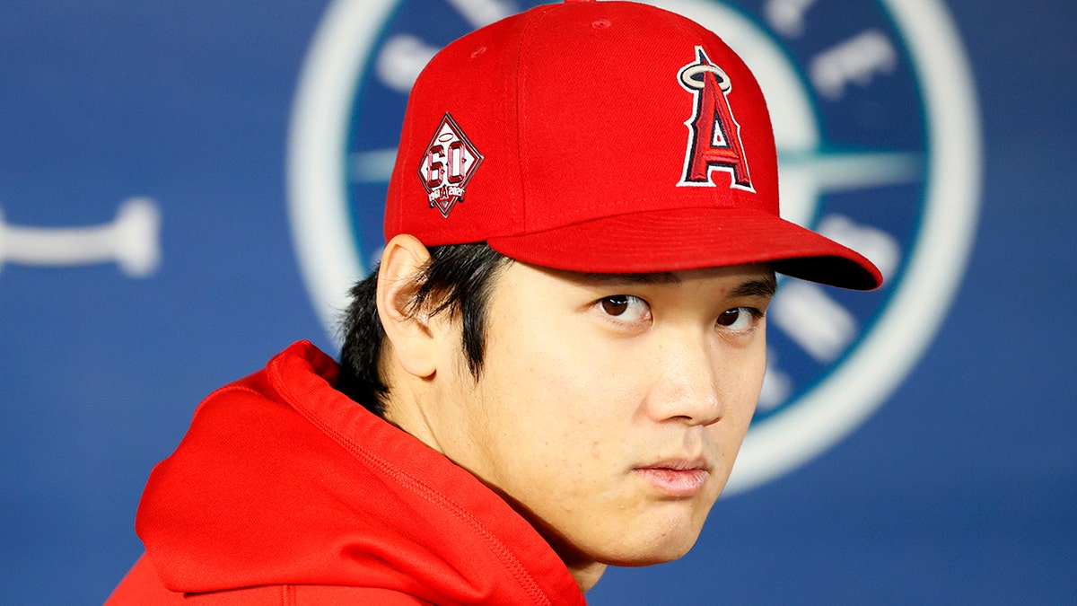 Los Angeles Angels starting pitcher Shohei Ohtani