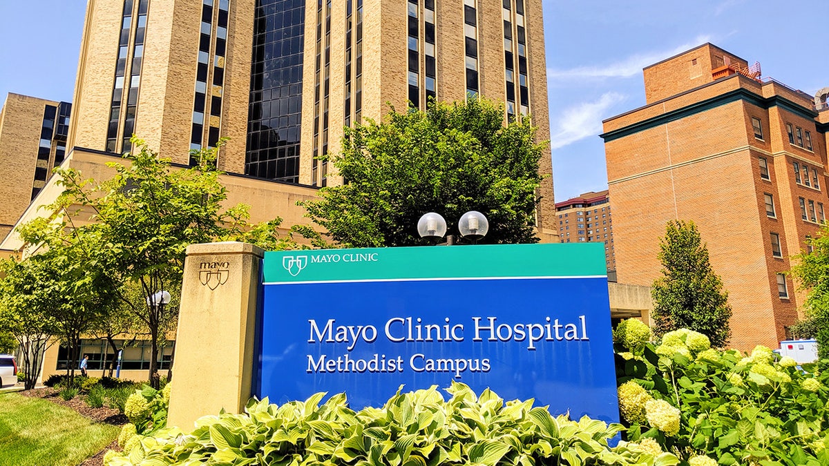 The Mayo Clinic nonprofit Hospital Methodist Campus located in Rochester, Minnesota