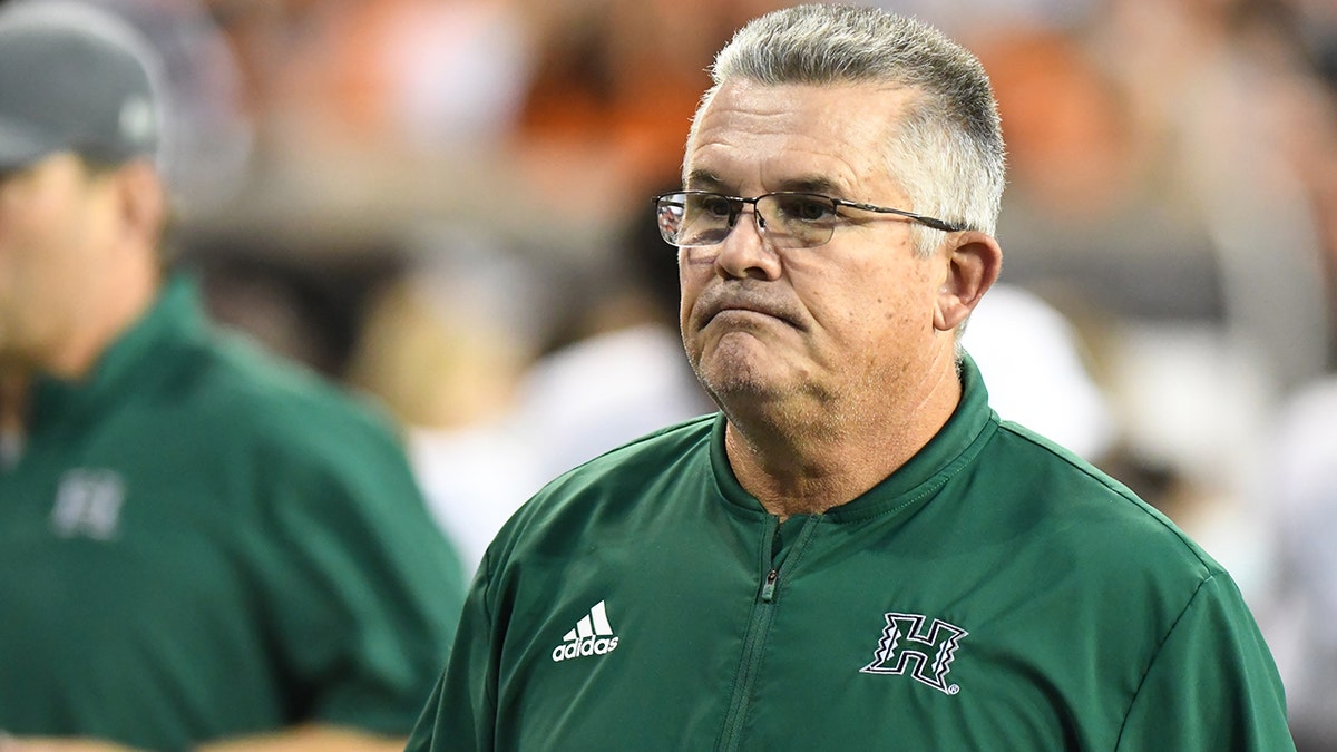 Hawaii Rainbow Warriors head coach Todd Graham