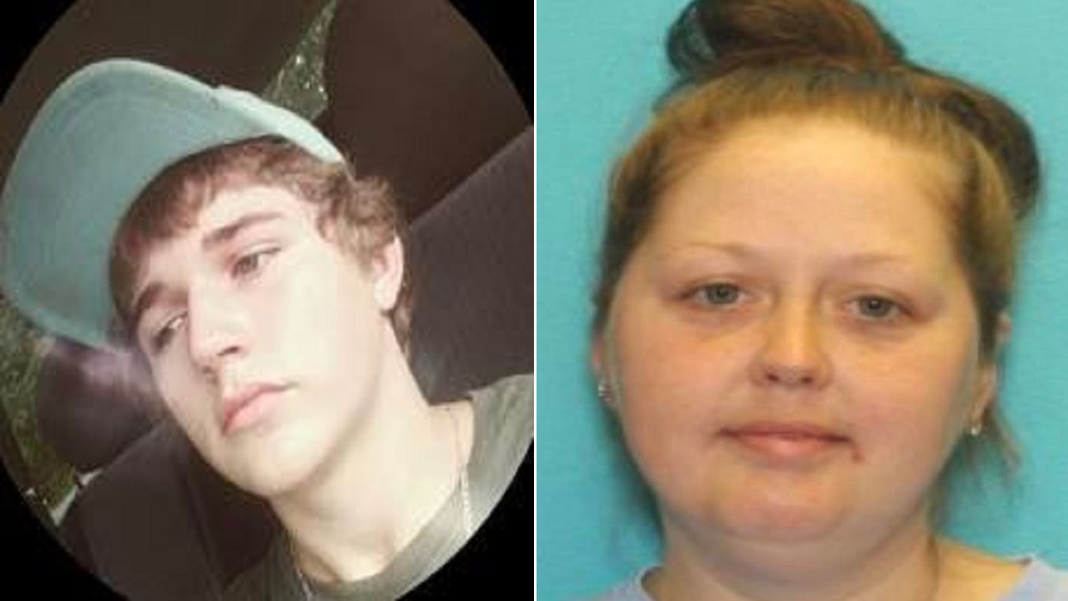 Police say Venters' boyfriend, Tripp Wynne, left, and his mother, Rebecca Caton, were with her at the time of her disappearance.