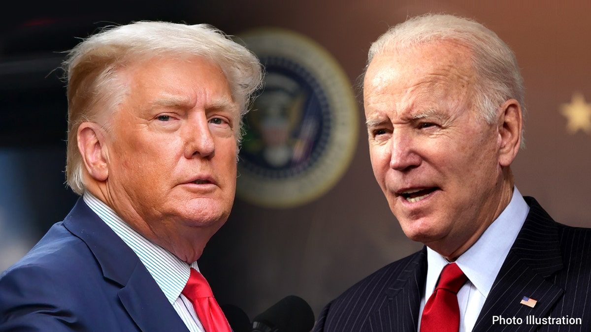 Former President Trump and President Biden