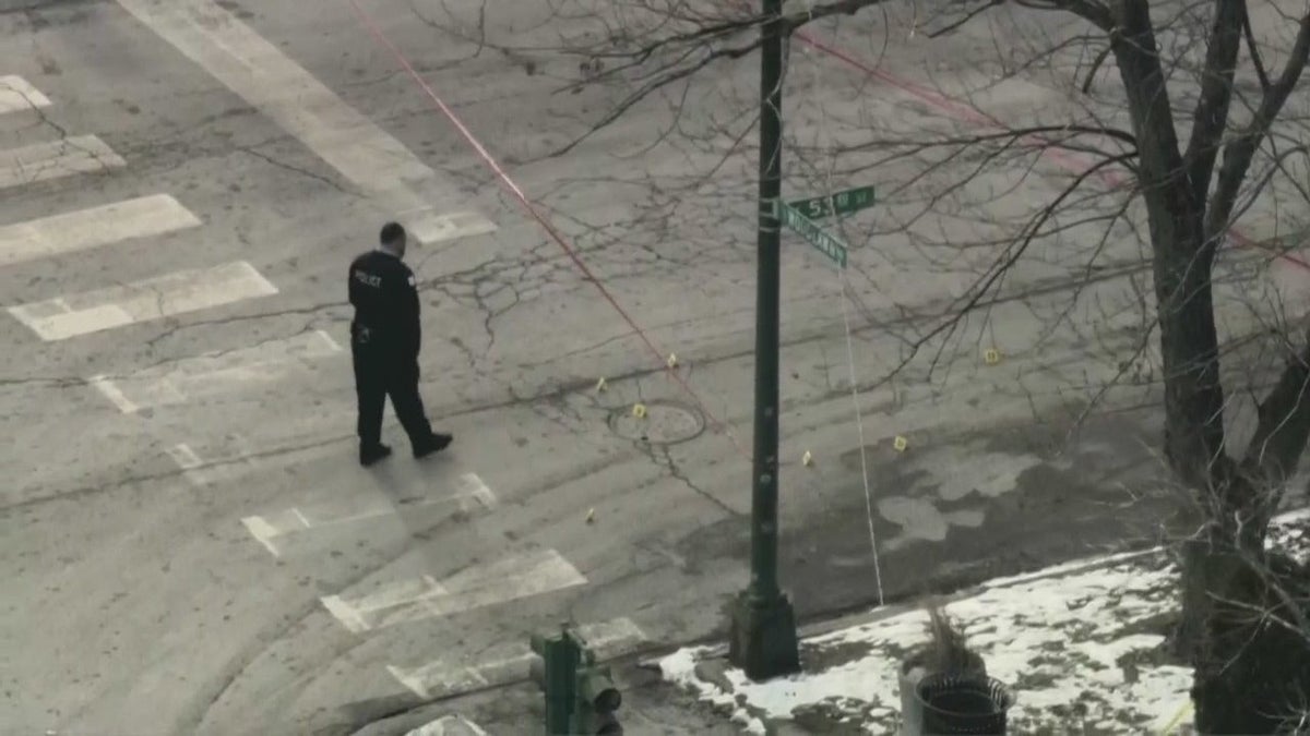 A man was reportedly shot Tuesday by a University of Chicago police officer.