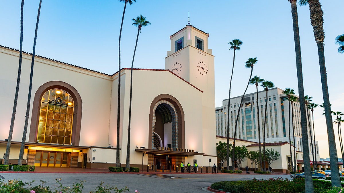 General views of L.A. Union Station on January 05, 2022 in Los Angeles, California. ?(Photo by AaronP/Bauer-Griffin/GC Images)