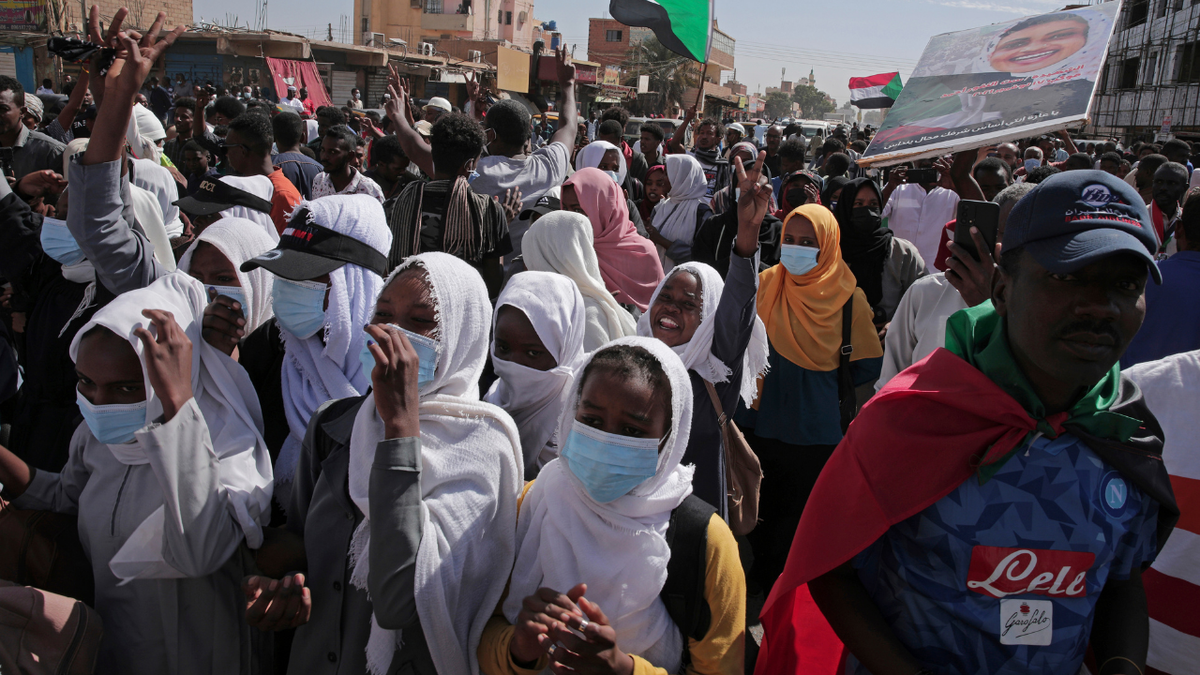 Sudan protest towards military coup