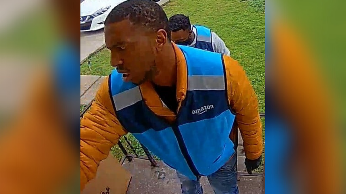 According to the Metropolitan Nashville Police Department, two people were seen on a home surveillance camera posing as Amazon delivery drivers and burglarized the home.