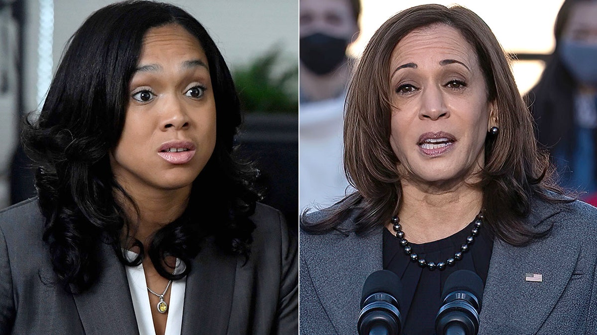 Marilyn Mosby and Kamala Harris