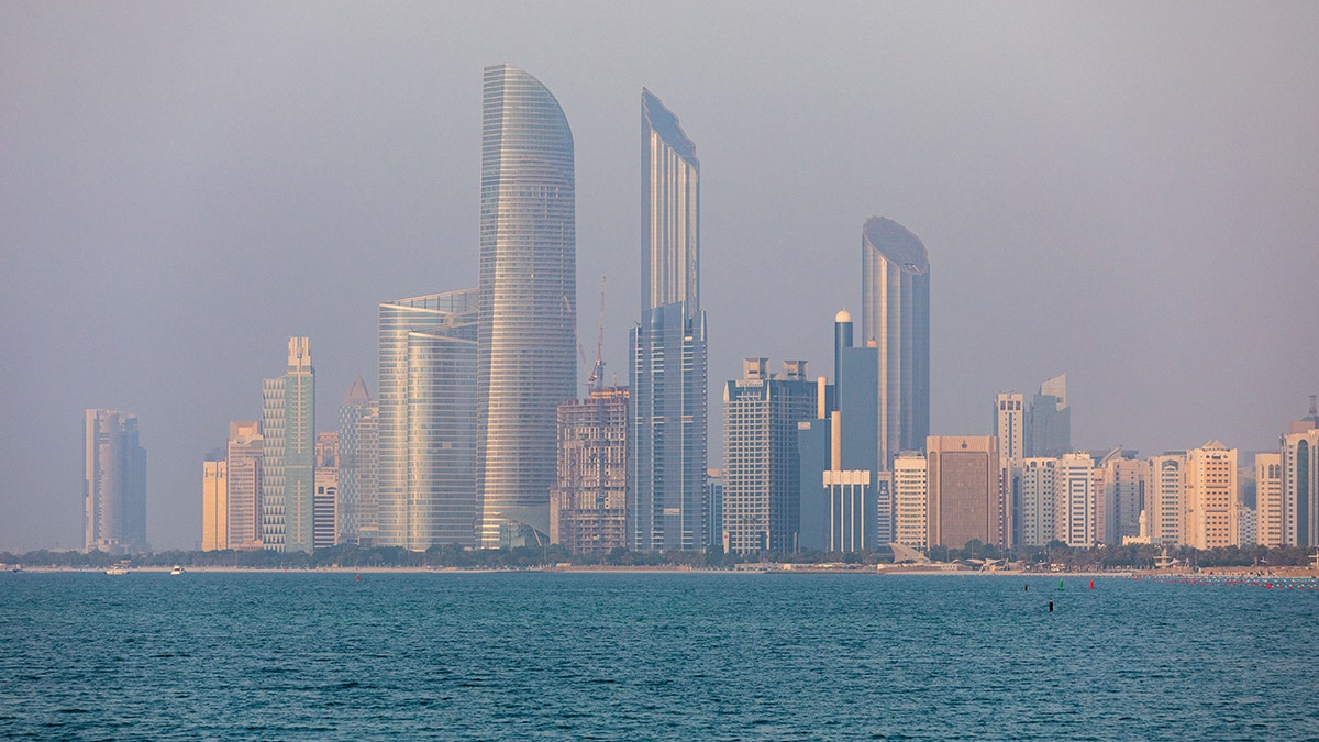 Commercial and residential skyscrapers stand along the coastline in Abu Dhabi, United Arab Emirates, on Wednesday, Oct. 2, 2019. 