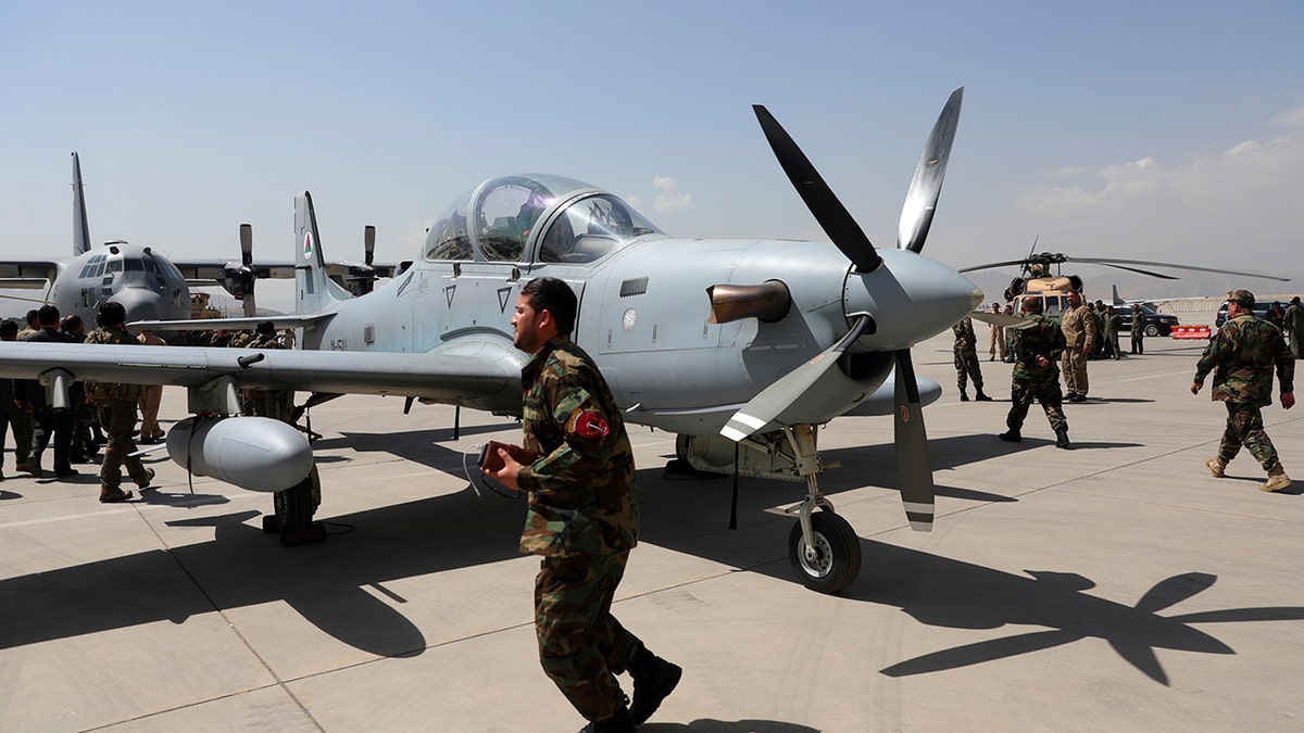 Afghan air force withdrawal