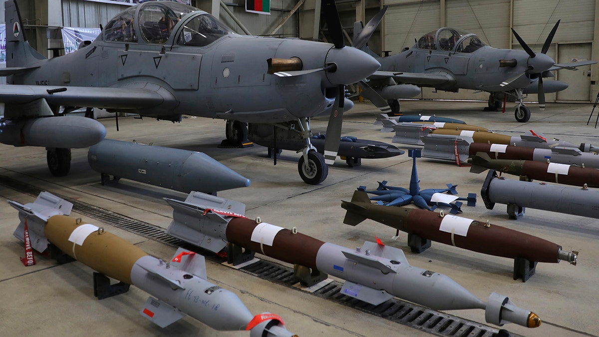 Afghan withdrawal weapons airport