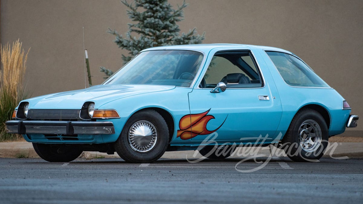 The 1976 AMC Pacer from "Wayne's World" has been fully restored.