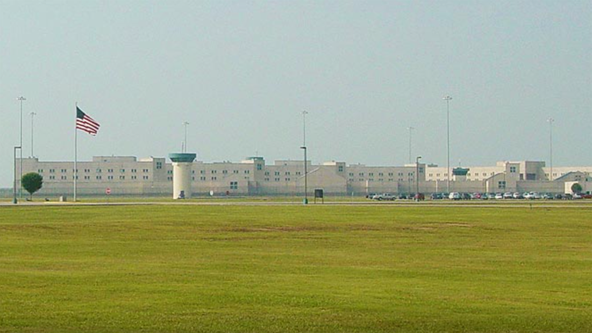 Two inmates at a prison in Beaumont, Texas, were killed during a fight on Monday.