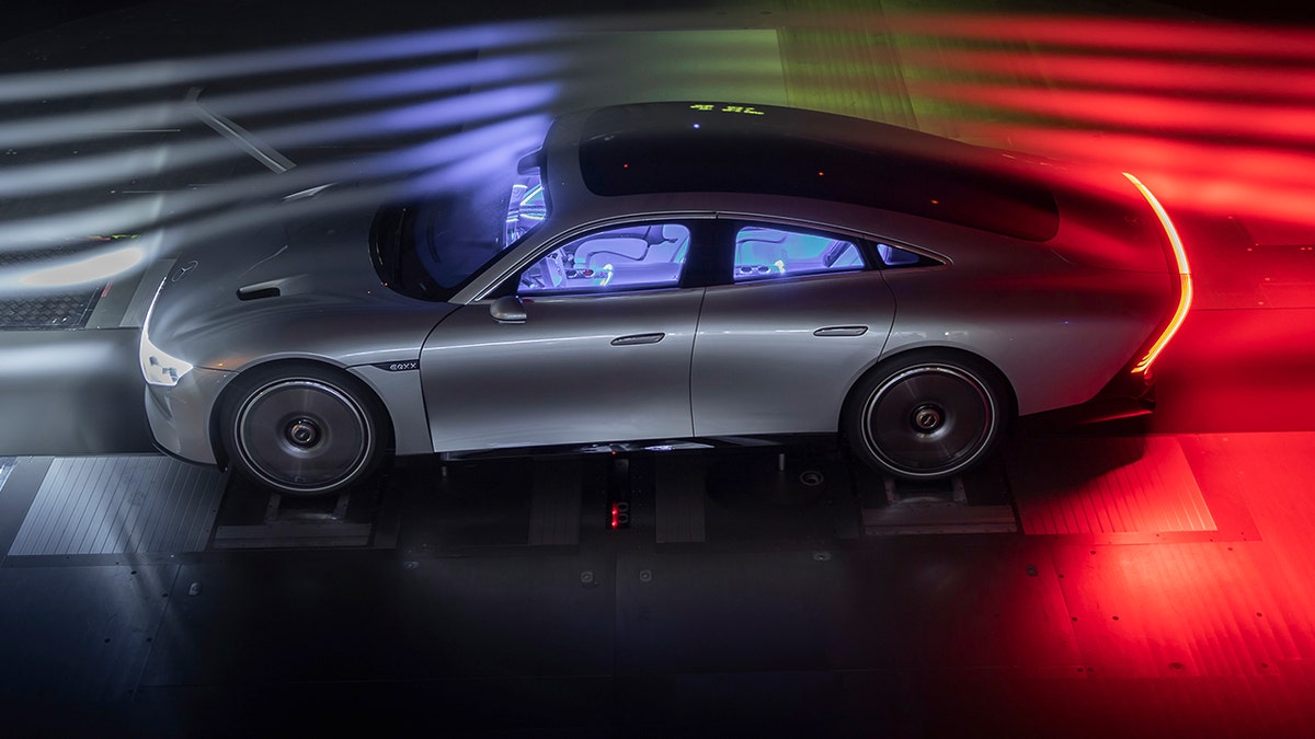 The Mercedes-Benz Vision EQXX has a drag coefficient of just .17.
