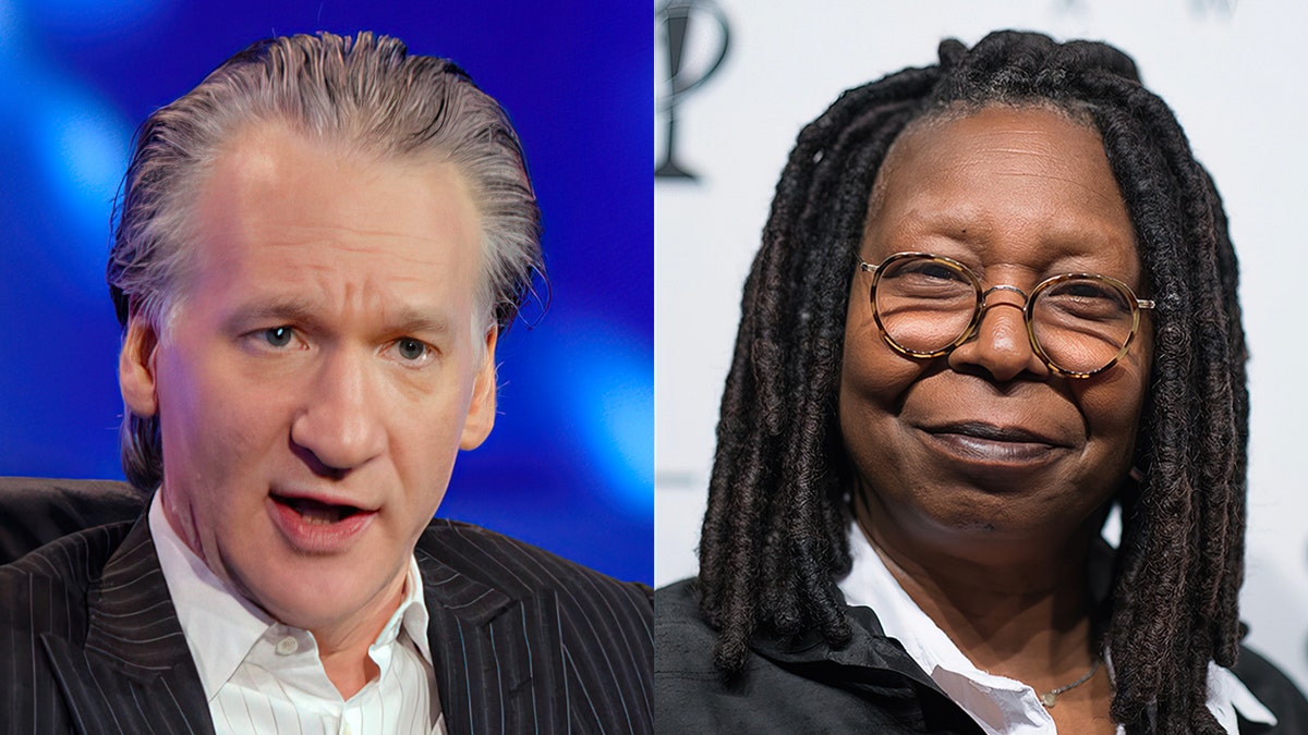 Bill Maher and Whoopi Goldberg