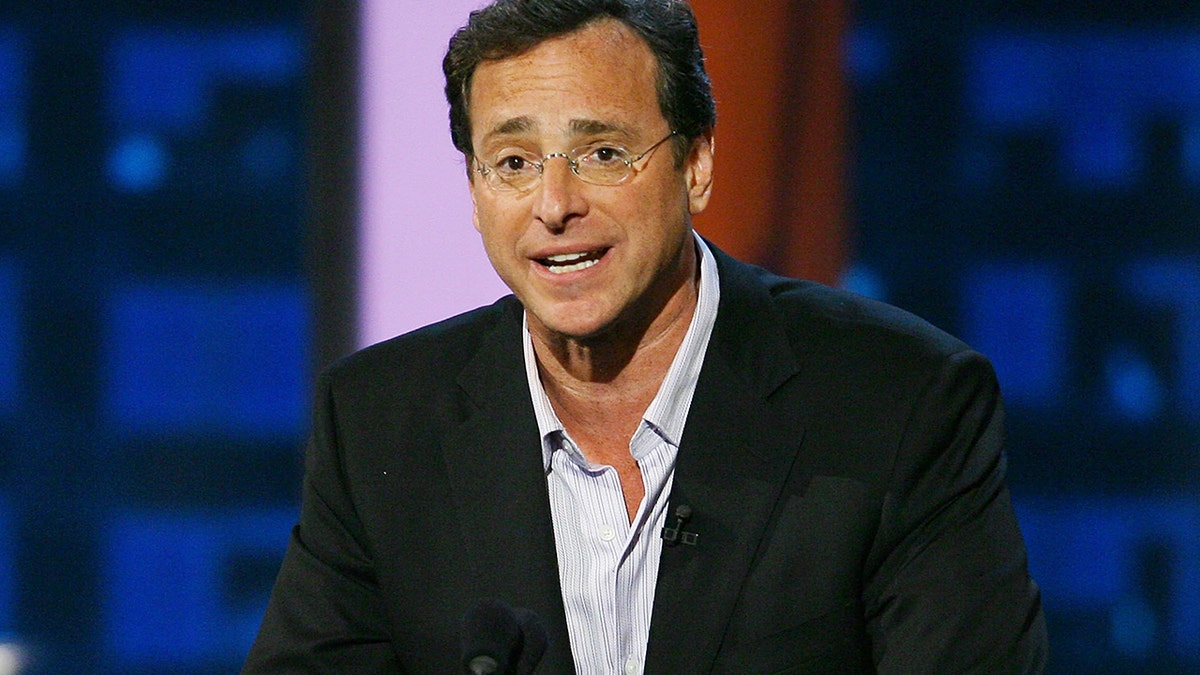 Bob Saget during his Comedy Central roast