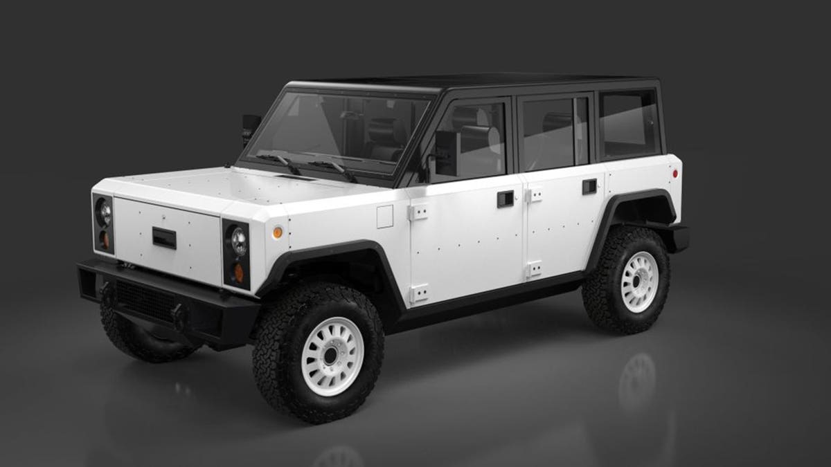 The Bollinger Motors B1 featured an all-wheel-drive system and air suspension system.