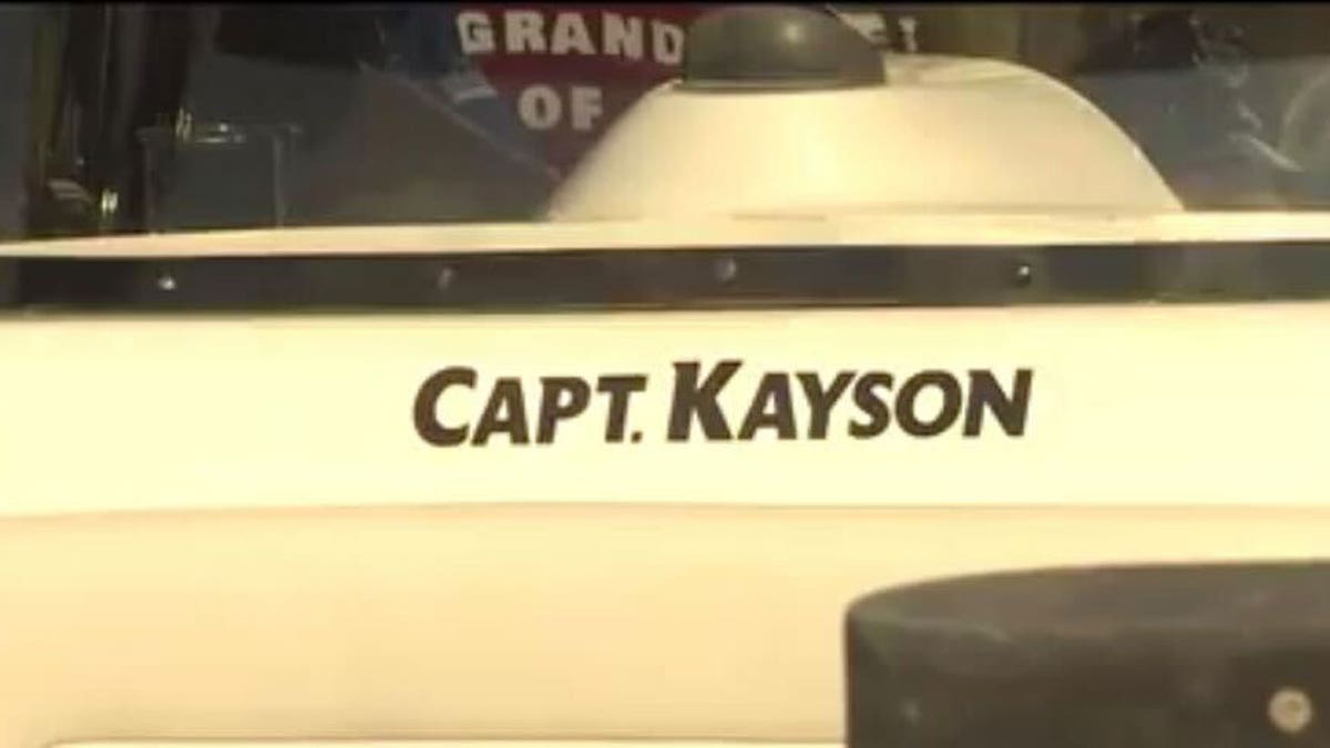 North Miami Police Department named 6-year-old Kayson an honorary boat captain for the day.