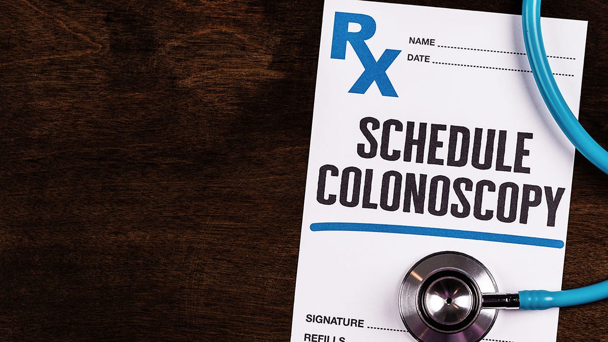 Doctor's orders reminder for colonoscopy exam