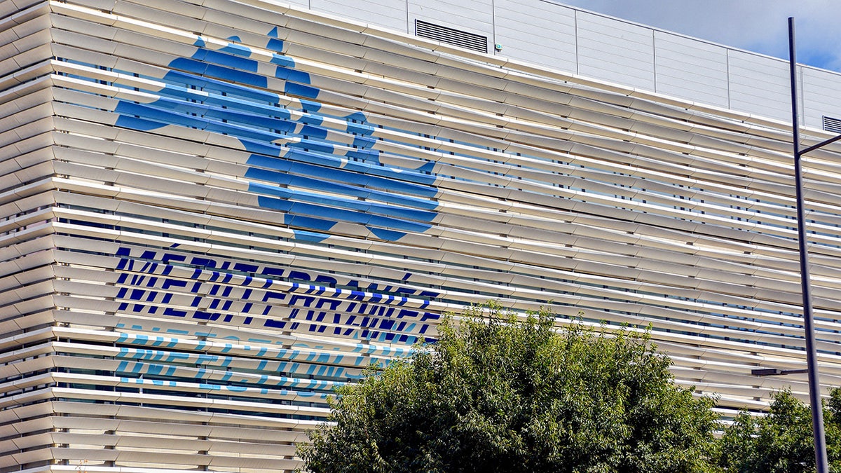 The facade of the IHU (Institut Hospitalo-Universitaires) Méditerranée Infection in Marseille