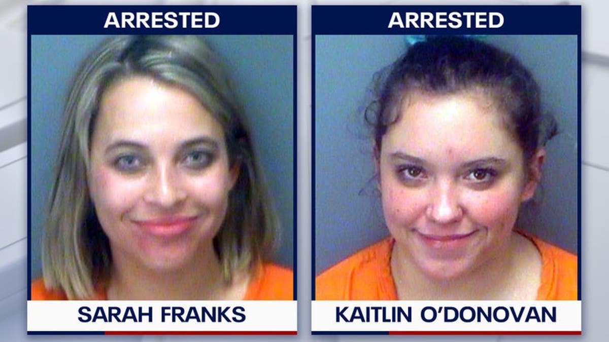 Franks and O'Donovan mushots (FOX 13 Tampa/ Pinellas County Sheriff's Office)