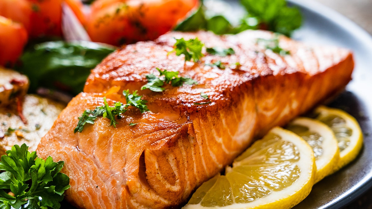 Salmon is a high source of vitamin D, Omega 3 fats and serotonin.
