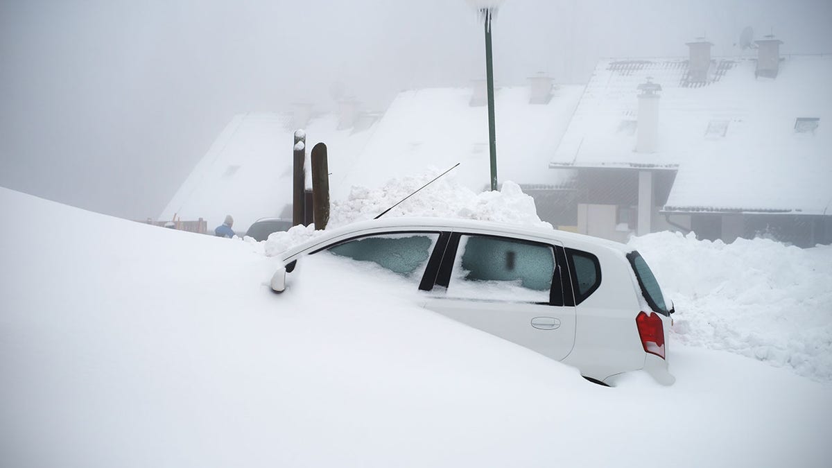 Car in the snow