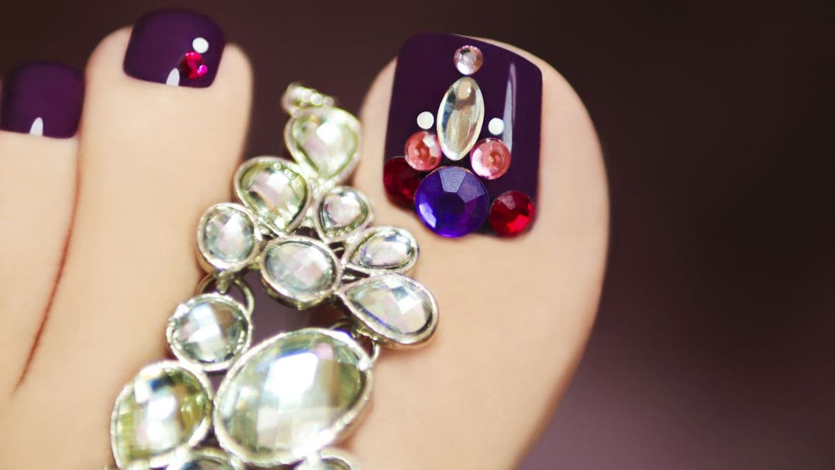 Search queries for 'pedicure with rhinestones' were up 150% in 2021 and Pinterest believes the trend will continue to grow in 2022.
