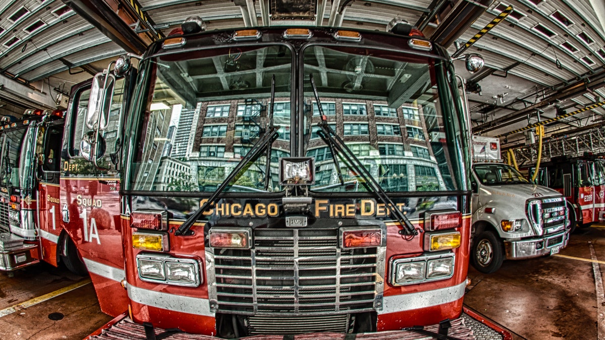 Chicago firefighters found an abandoned baby boy dead in a duffel bag outside their firehouse Saturday, according to authorities. File photo.