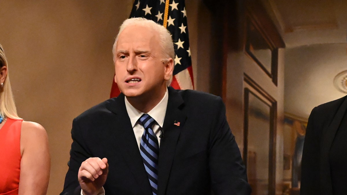 James Austin Johnson plays President Joe Biden on "Saturday Night Live," Oct. 2, 2021. (Getty Images)