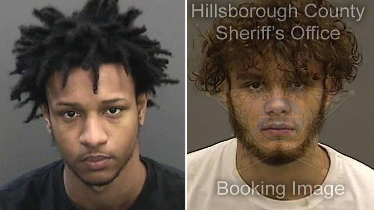 Two suspects opened fire at undercover deputies outside a mall in Florida on Monday after a gun buy operation turned into an armed robbery, authorities said.