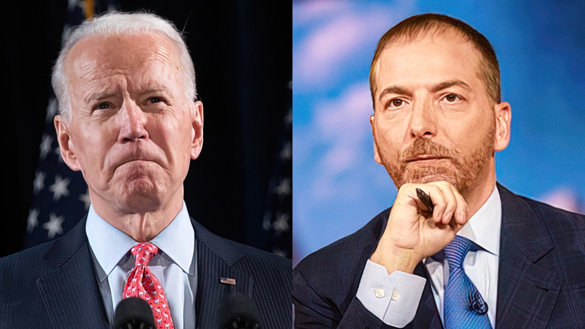 Joe Biden and Chuck Todd