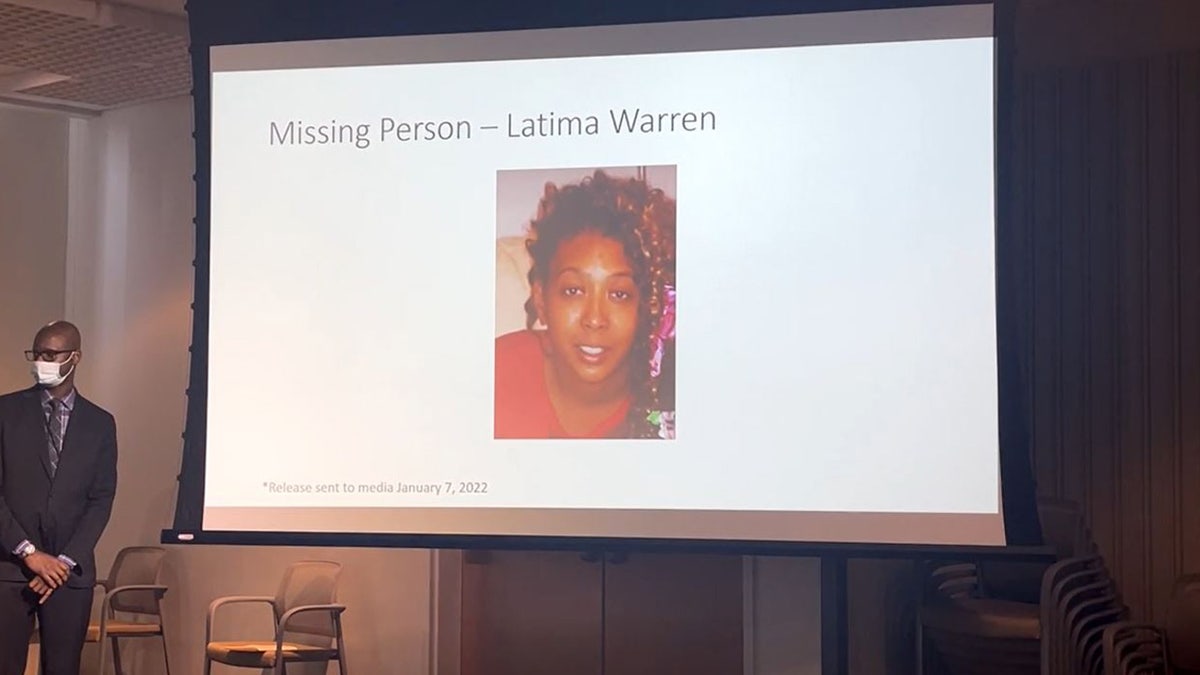 Detroit police announced Wednesday at a press conference that the remains found are believed to be missing woman Latima Warren.