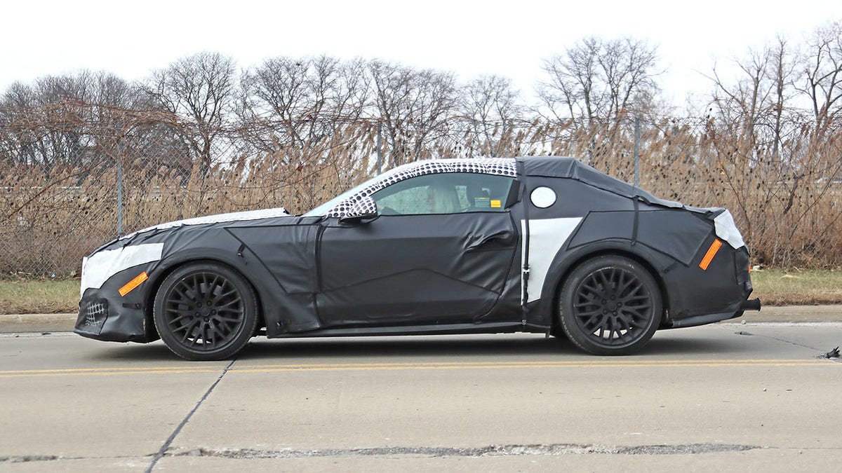 A prototype of the next-generation production Mustang has been spotted being tested on public roads.