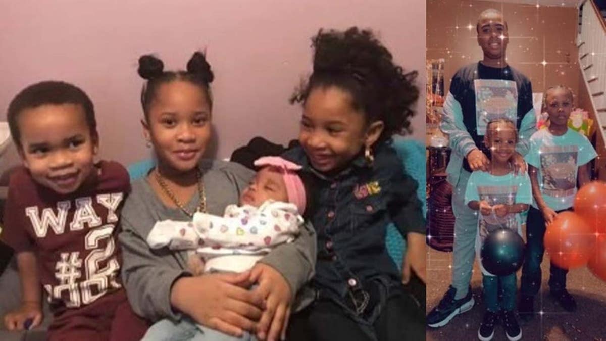 A family member released these photos of some of the victims of the house fire in Philadelphia on Wednesday morning.