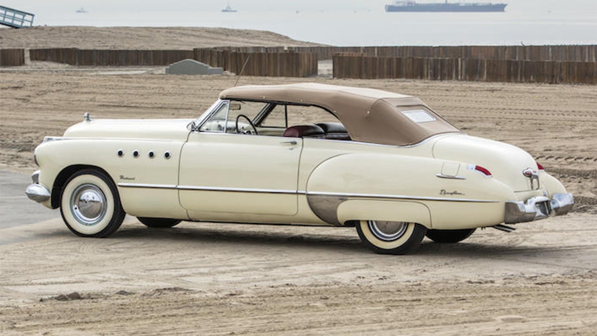 Hoffman's Roadmaster was one of two used during the making of "Rain Man."