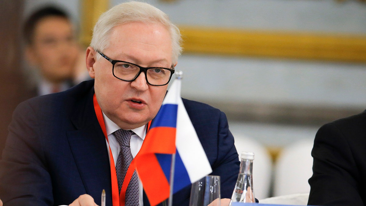 Russian Deputy Foreign Minister and head of delegation Sergei Ryabkov attends a Treaty on the Non-Proliferation of Nuclear Weapons (NPT) conference in Beijing, China, Jan. 30, 2019.