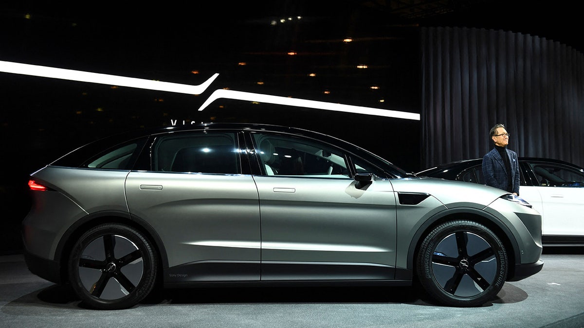 The Vision-S 02 is built on the same platform as the Vision-S and seating for up to seven passengers.