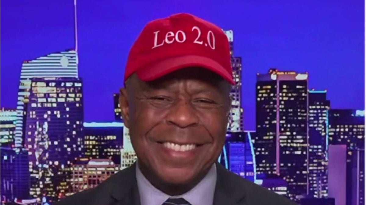 Fox News contributor Leo Terrell, a civil rights attorney, is shown on 'Hannity'