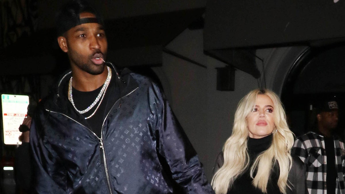 Khloe Kardashian shares daughter True with Tristan Thompson.