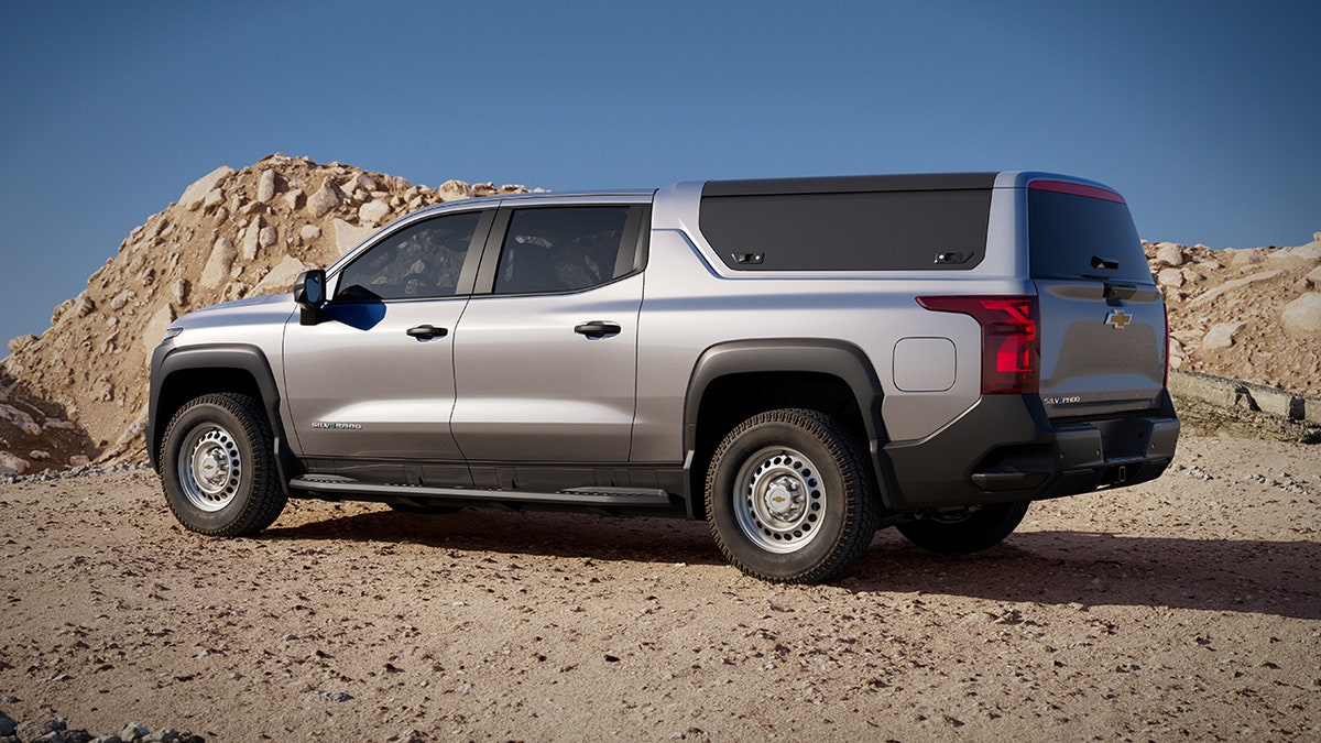 The Chevrolet Silverado EV will launch in a WT (work truck) trim.