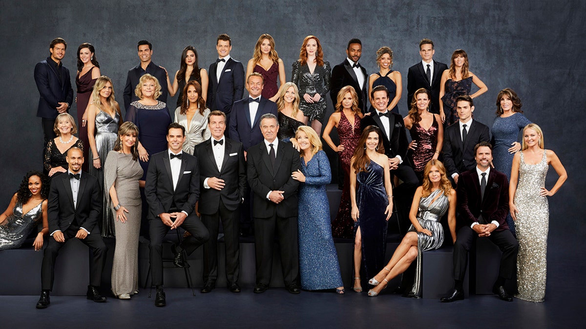 The cast of "The Young and the Restless."