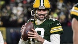 Jan 2, 2022; Green Bay, Wisconsin, USA; Green Bay Packers quarterback Aaron Rodgers (12) warms up before game against the Minnesota Vikings at Lambeau Field.