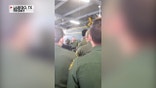 Video from a Border Patrol source shows agents getting into a heated back and forth with USBP Chief Raul Ortiz right in front of Homeland Secretary Alejandro Mayorkas during his visit in Laredo, Texas, Friday, Jan. 28, 2022. (Fox News)