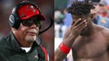 Bruce Arians and Antonio Brown.