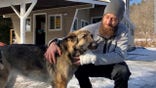 Cam Laundry of Vermont and his hero pup, Tinsley.