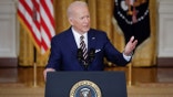 President Joe Biden addresses reporters questions at press conference in Washington