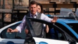 FILE - Tom Cruise, foreground, and Hayley Atwell appear during the filming of the movie "Mission: Impossible 7" in Rome on Oct. 13, 2020. It will be another year before a new "Mission: Impossible" movie hits theaters. Paramount Pictures and Skydance announced Friday, Jan. 21, 2022, that the release of "Mission: Impossible 7" will be pushed from Sept. 20 to July 14, 2023. "Mission: Impossible 8," previously set for July 2023, will instead open June 28, 2024. ()